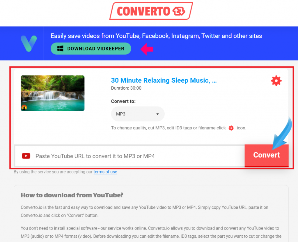 Download Youtube Videos to MP3