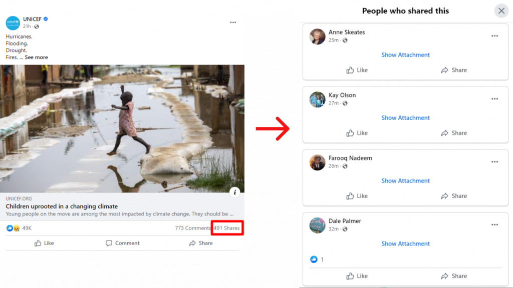 How to See Who Shared Your Post on Faceboo