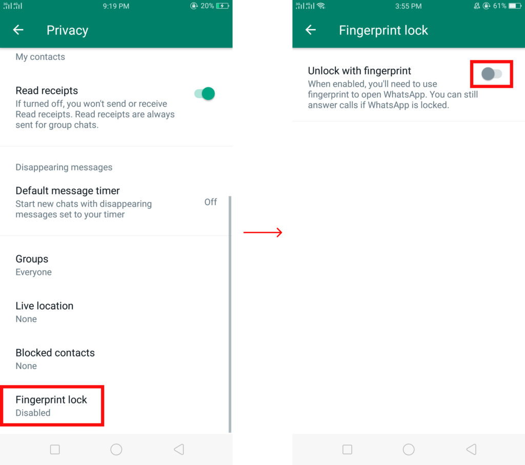 How to Hide Whatsapp Chat?