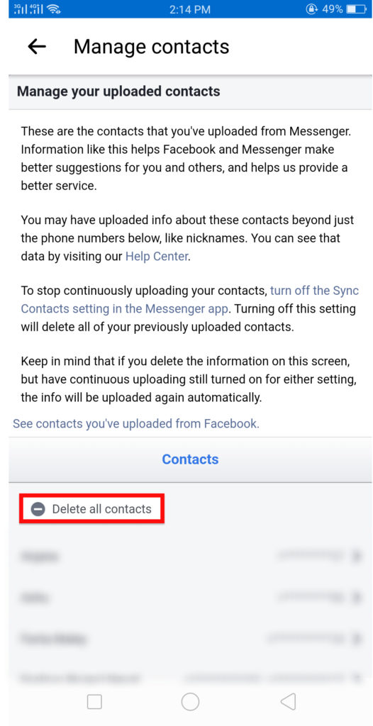 How to bulk remove non-friends from Messenger