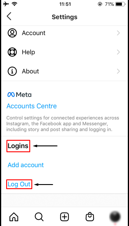 Prevent Instagram from saving login details