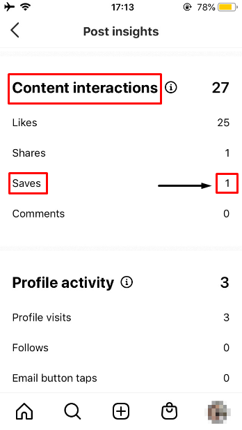 How to see who saved your Instagram Post on mobile?