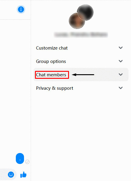 Remove a group chat permanently on Messenger (desktop)