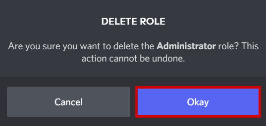How to Revoke the Admin Role on Discord?