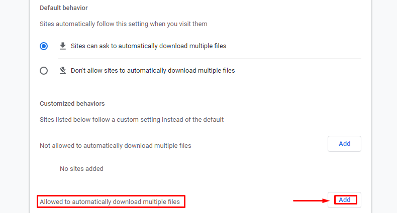 How to Stop Chrome From Blocking Multiple Downloads?