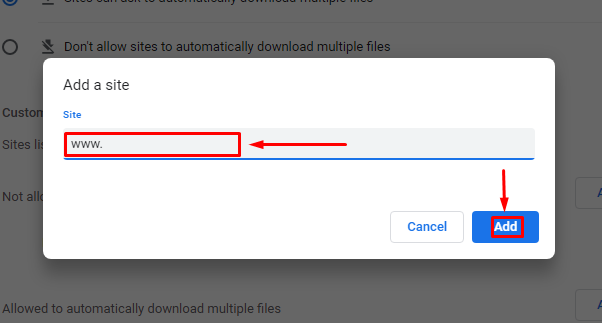 How to Stop Chrome From Blocking Automatic Downloads?