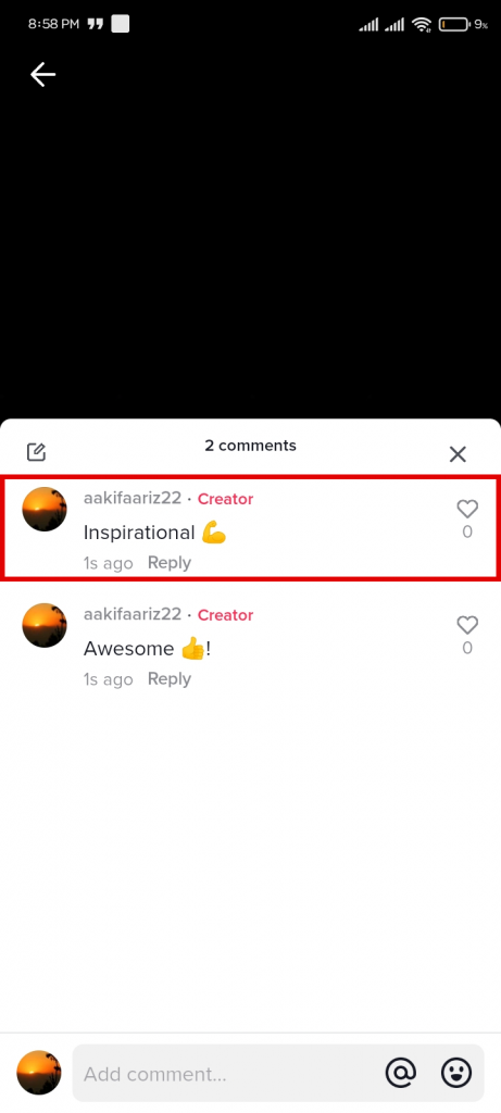 How To Pin A Comment On TikTok?
