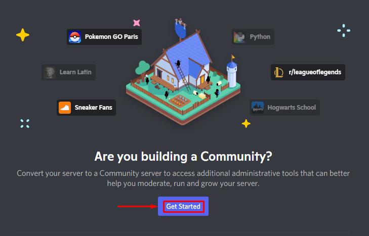 How to make a Community server on Discord?