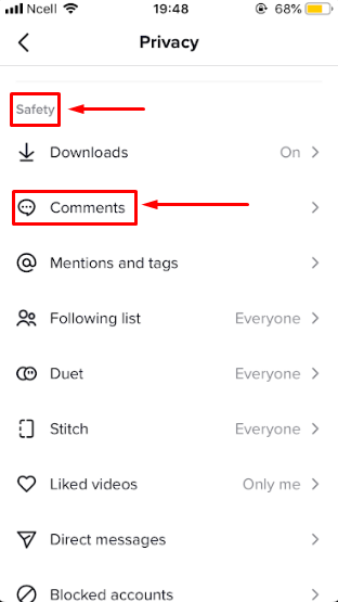 How to Limit Comments on Tiktok?