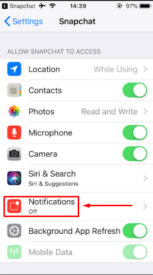 How to Turn On Snapchat Notifications?