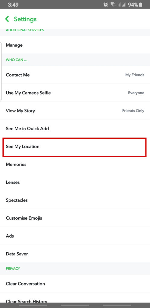 How to Hide Location on Snapchat?