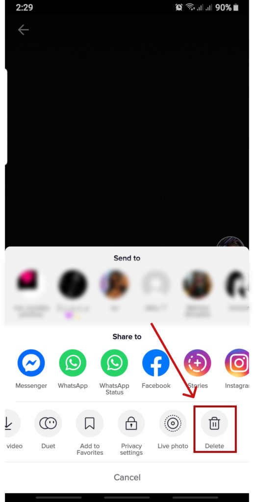 How to Delete all your Tiktok Videos at Once?