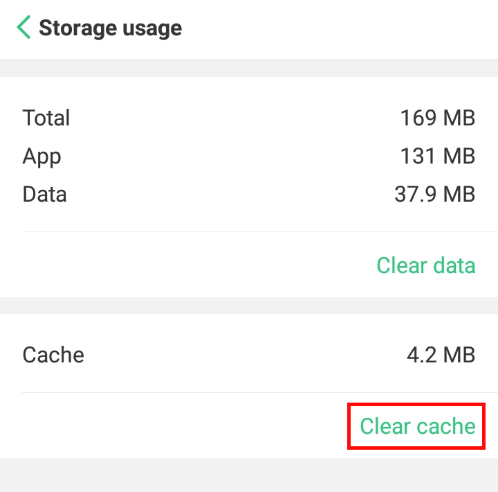 Clear Twitter cache