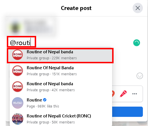How to Tag a Group on Facebook?