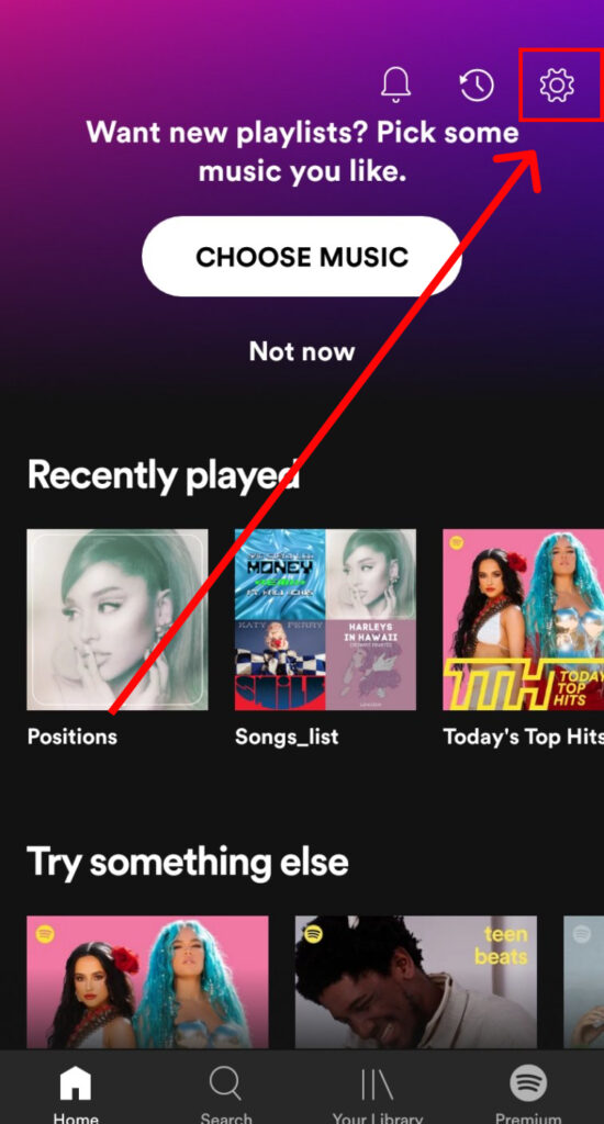 How to unhide a song on Spotify?