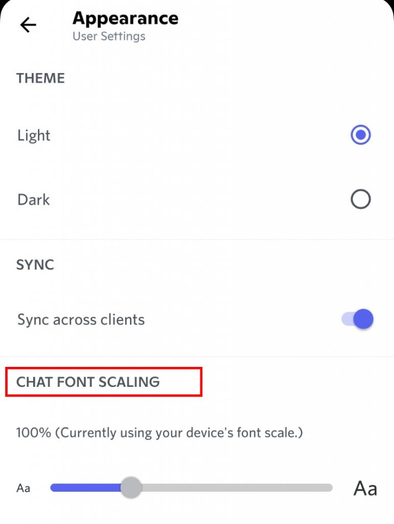how to change font in discord?
