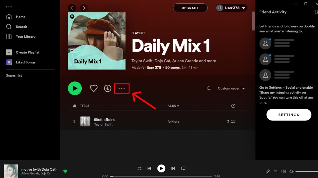 How to add songs to queue on Spotify?