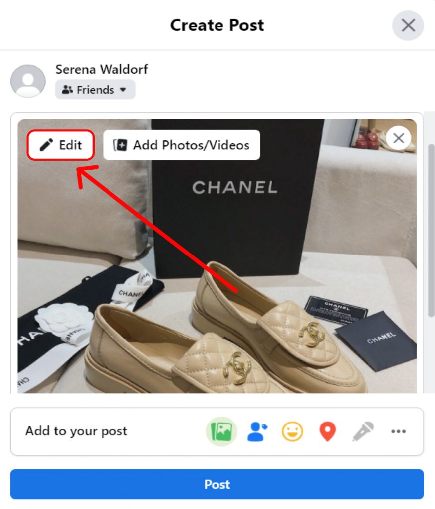 How to tag photos to business on Facebook?