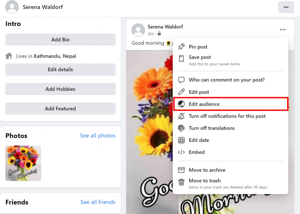 How to make a post shareable on Facebook?