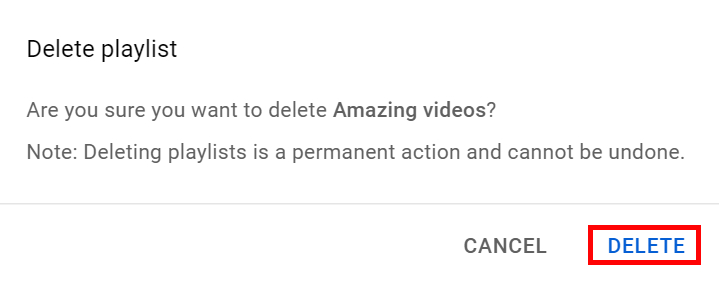 How to Delete YouTube Playlist?
