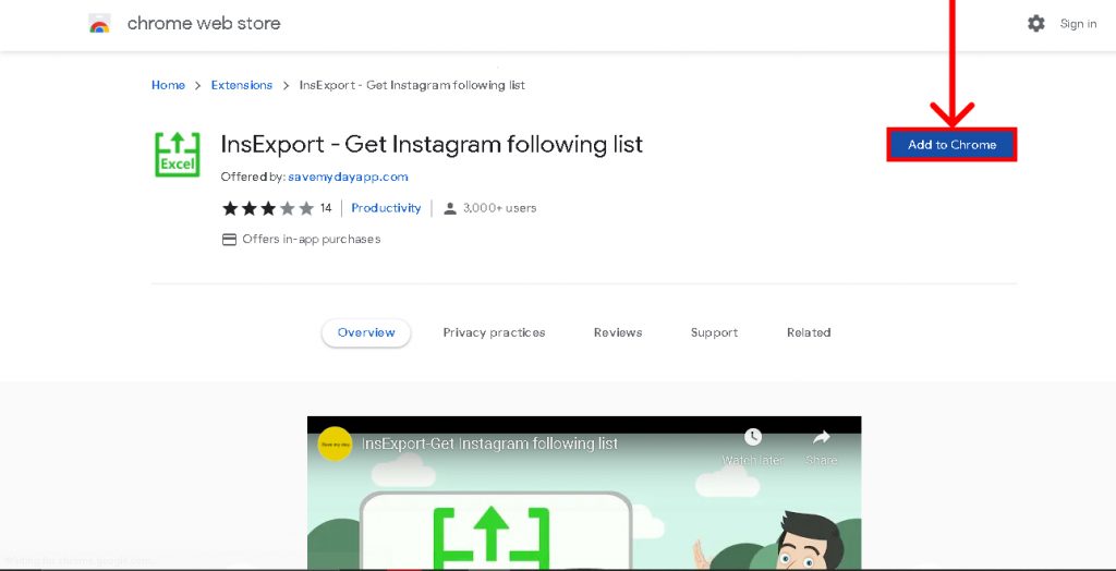 how to save Instagram followers list?