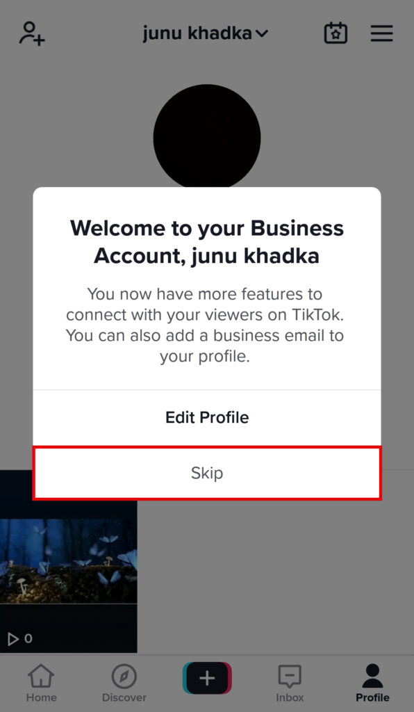 How to Change Your Personal Account into Business Account