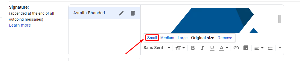 How to add a logo to my Gmail Signature?