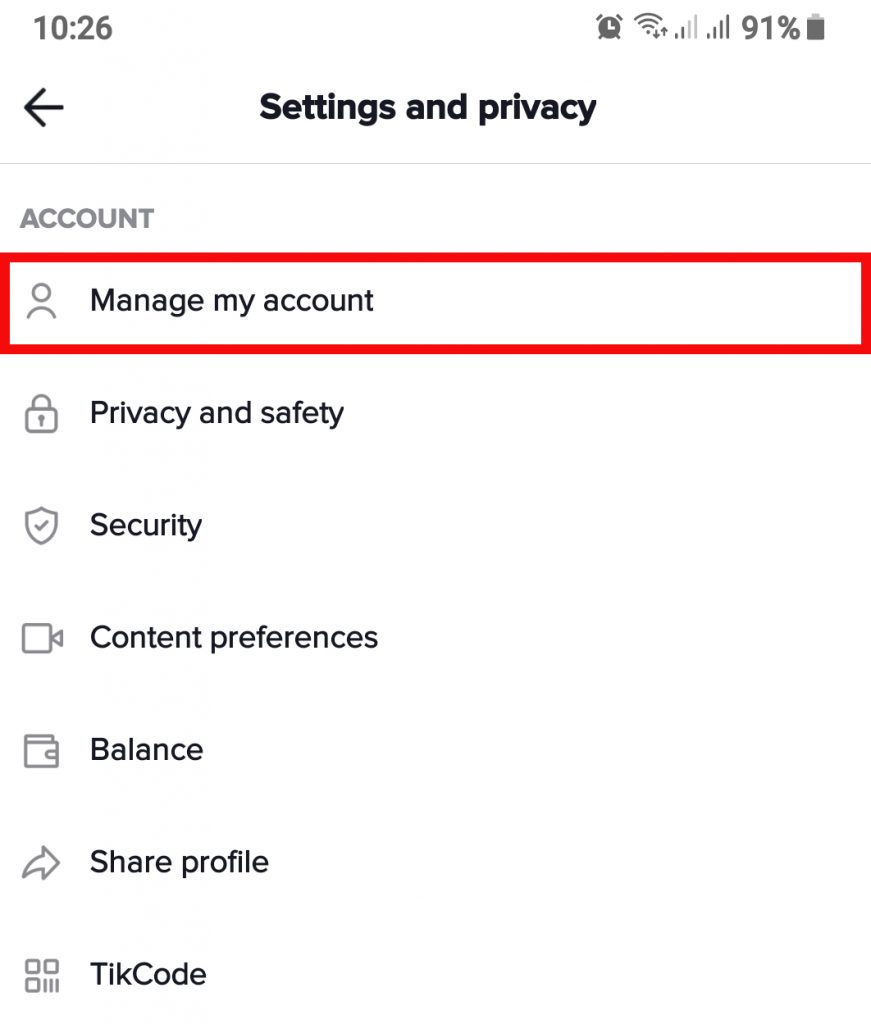 How to Switch Back to Personal Account?