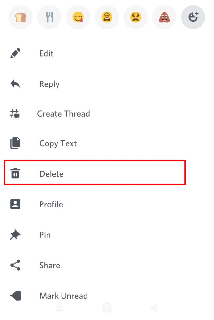 how to delete Discord messages?