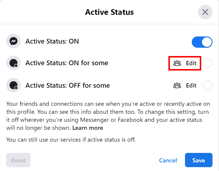 How to Appear Offline to Specific People on Facebook?