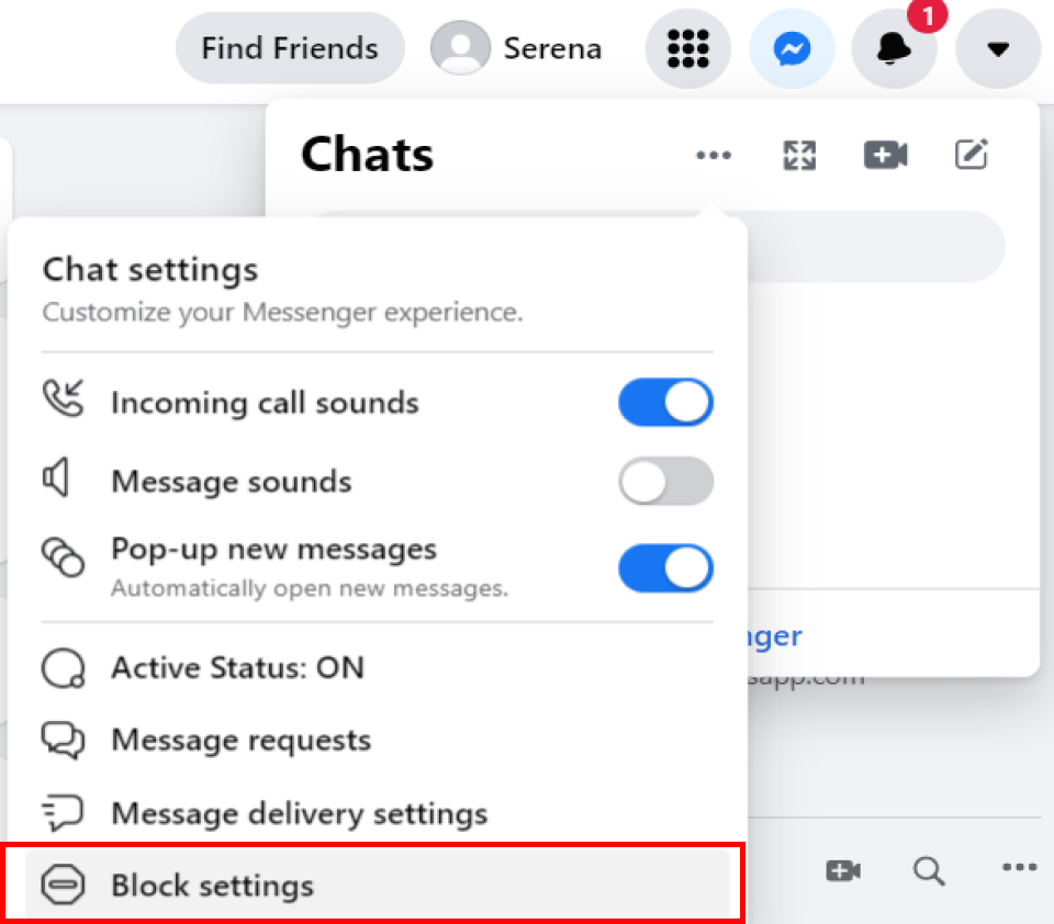How to Unblock Someone on Messenger?