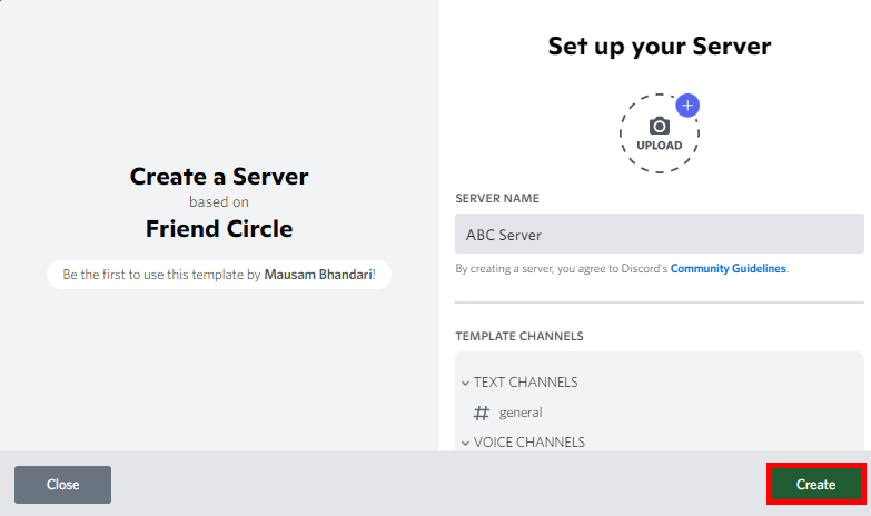 how to create a backup of a Discord server?