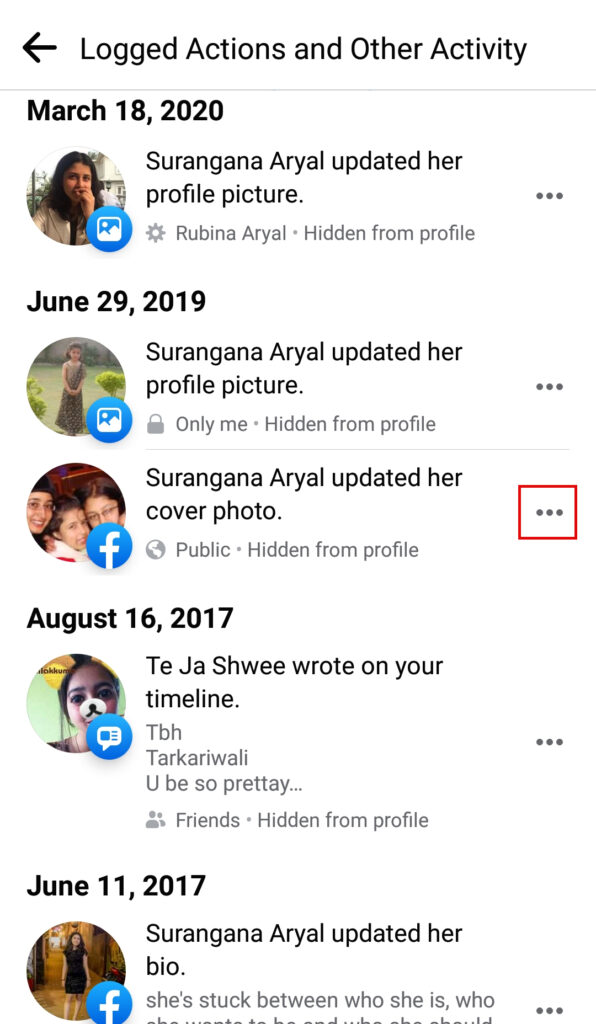 How to Unhide a Post on Facebook?