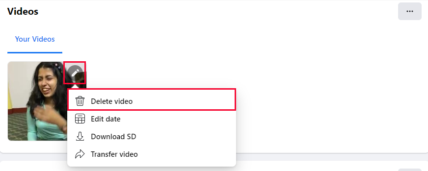 How to Delete Videos on Facebook?