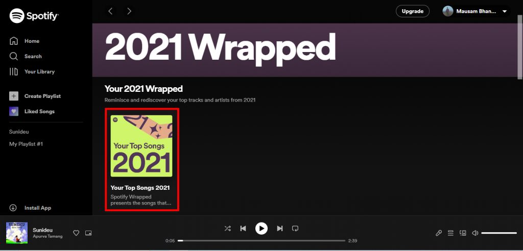 how to check spotify stats?