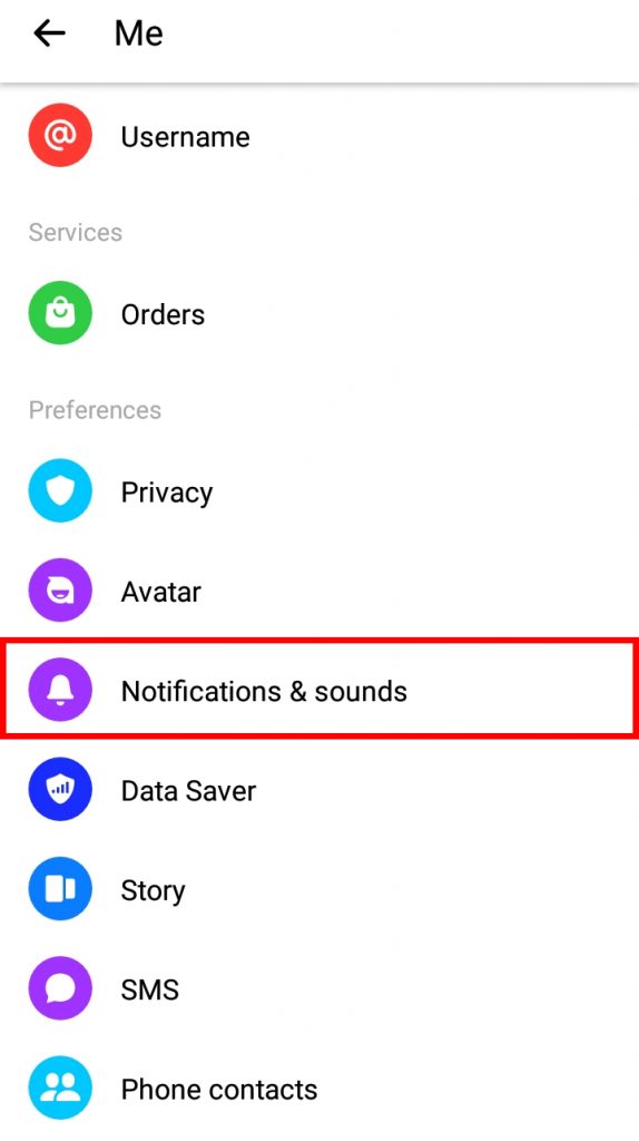 How to Turn Off Messenger Notifications using Phone?