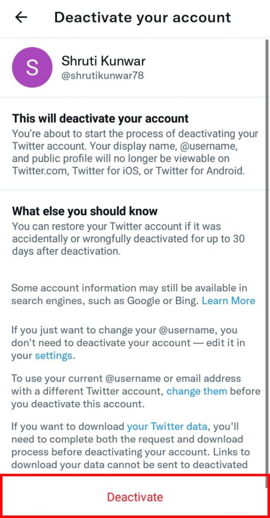 How to Delete a Twitter Account Permanently?