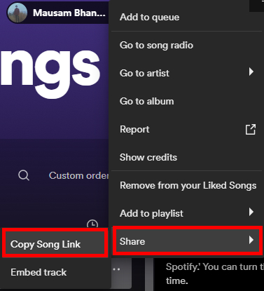How to Share Liked Songs on Spotify?