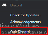 How to Restart Discord?