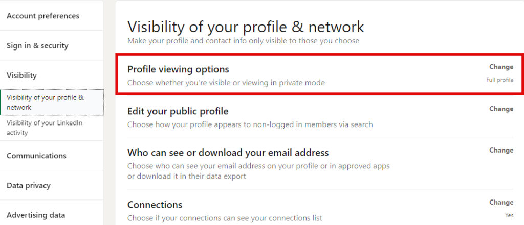How to Make LinkedIn Private?