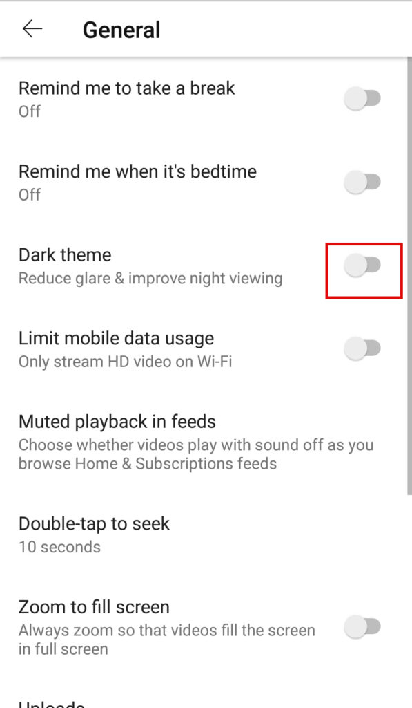 How to Enable Dark Mode on YouTube?