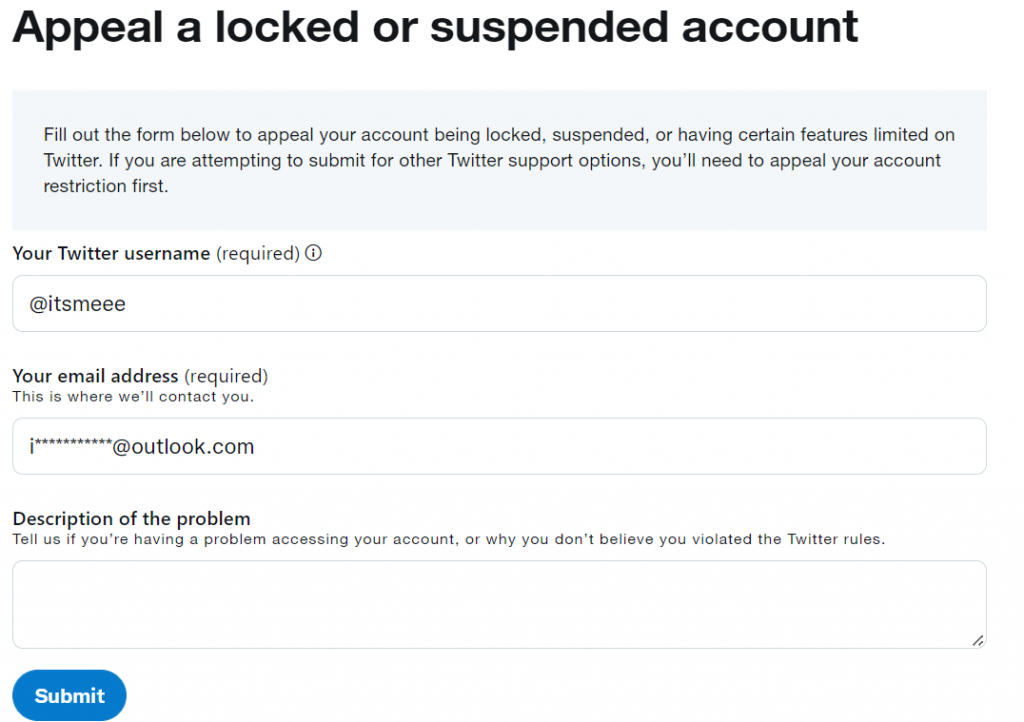 How to Unsuspend Twitter Account?