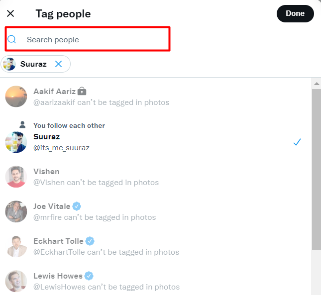 How to Tag Someone on Twitter?