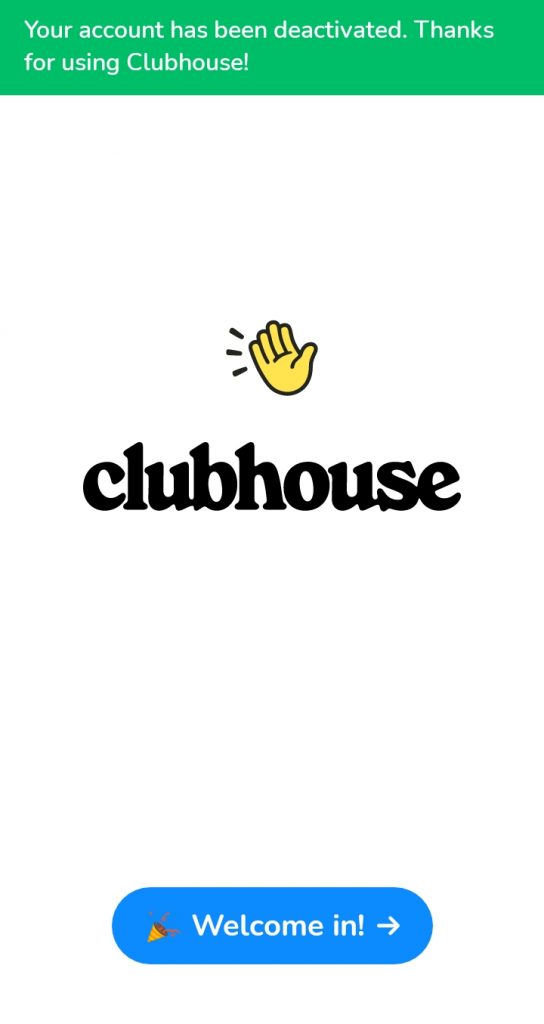 How to Delete Clubhouse Account?
