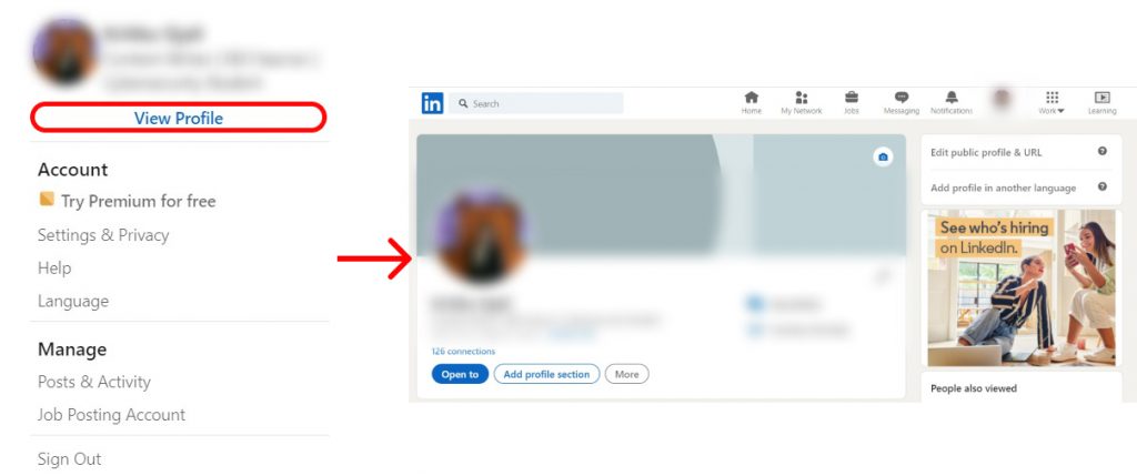 How to Find LinkedIn URL on Desktop?