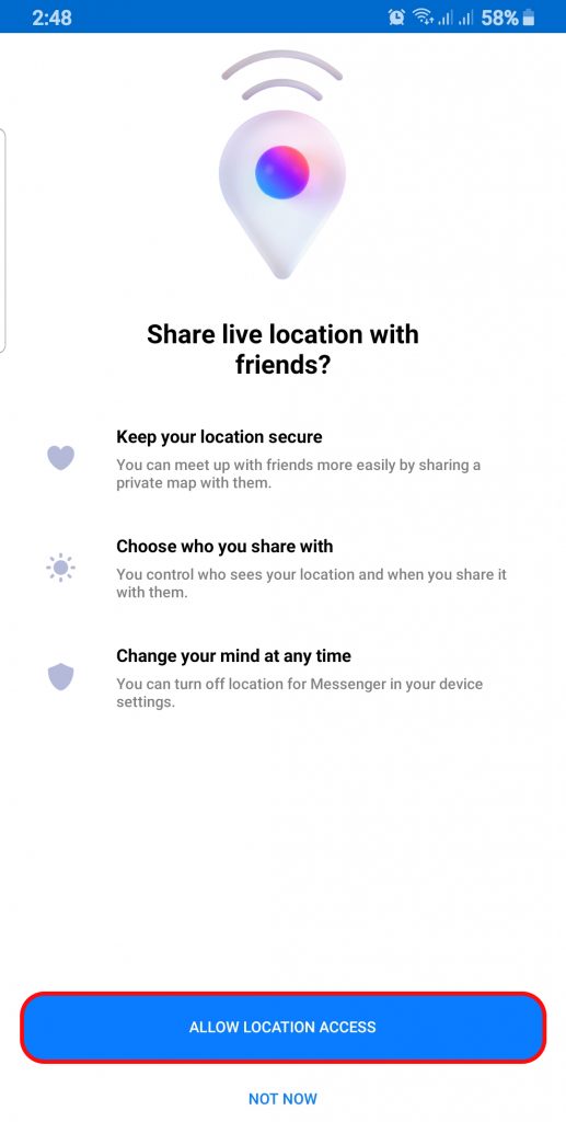How to Share Location on Messenger?