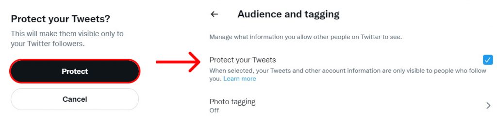 How to Protect Your Tweets?