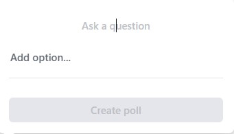 How to Create a Poll in Messenger Using Desktop?