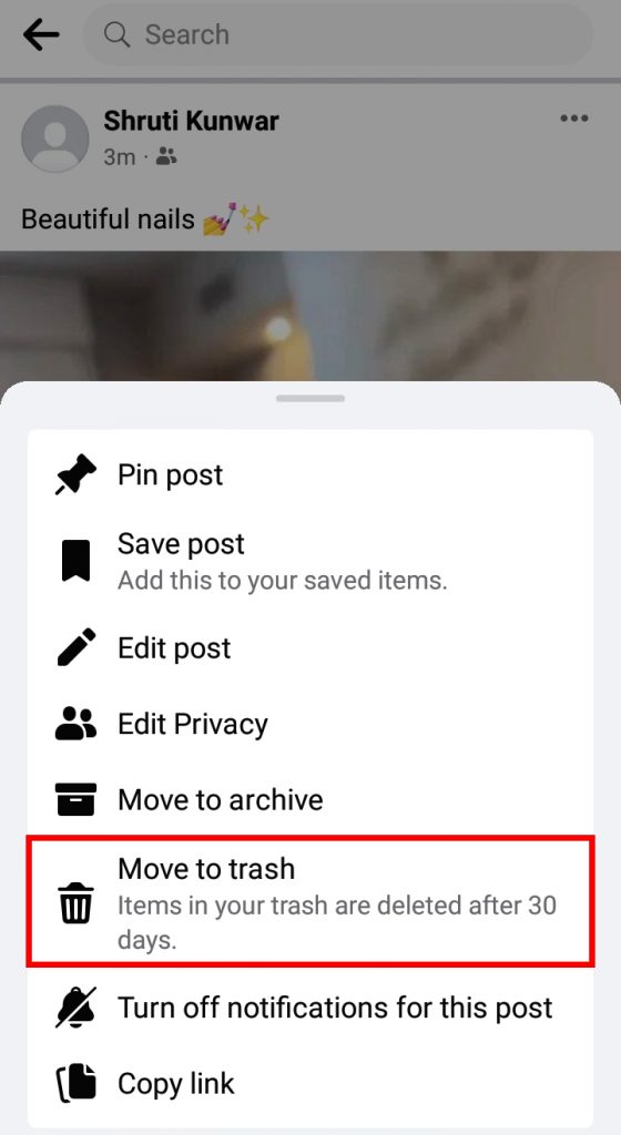 How to Delete a Facebook Post?
