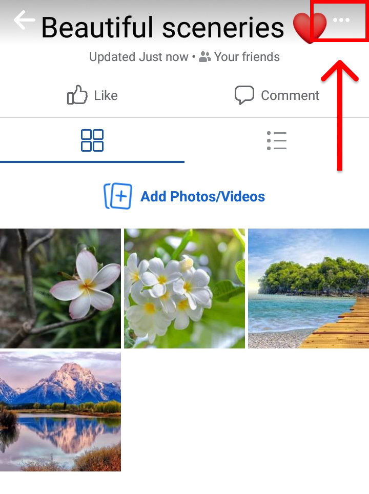 How to Hide an Entire Album on Facebook?